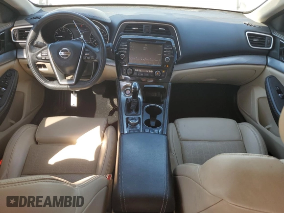 2017 Nissan Maxima S with VIN 1N4AA6AP3HC415426, listed as a Copart auction lot 46615205 with 54,250 mi miles and Salvage Title. Bid and sale history available at DreamBid. Image 8.