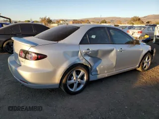2007 Mazda 6 S Sport VE with VIN 1YVHP80D575M55871, listed as a Copart auction lot 84510974 with 106,165 mi miles and Salvage Title. Bid and sale history available at DreamBid. Image 3.