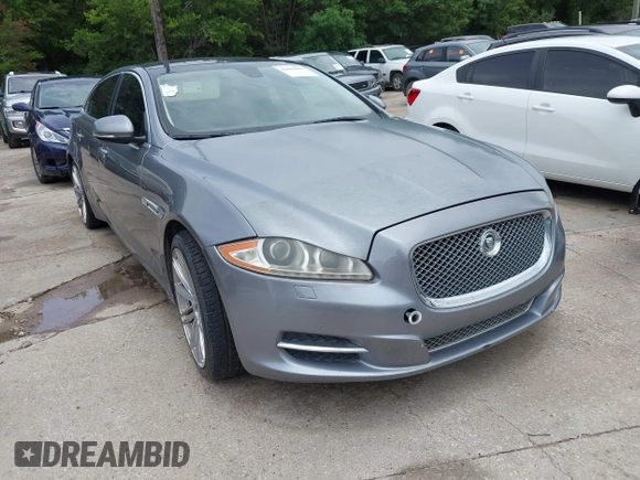 2012 Jaguar XJ XJL with VIN SAJWA2GB5CLV23903, listed as a IAAI auction lot 42486443 with 109,691 mi miles and . Bid and sale history available at DreamBid. Image 1.