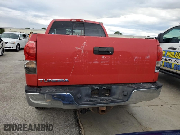 2007 Toyota Tundra SR5 with VIN 5TBRV54177S469272, listed as a Copart auction lot 74483544 with 0 mi miles and Non Repairable. Bid and sale history available at carsss.com. Image 6.