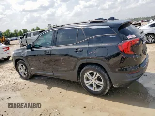 2019 GMC Terrain SLE with VIN 3GKALMEV4KL371695, listed as a Copart auction lot 63413825 with 75,437 mi miles and Salvage title. Bid and sale history available at DreamBid. Image 2.