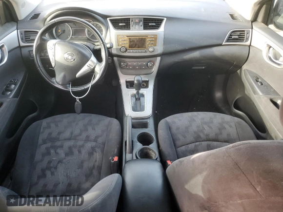 2013 Nissan Sentra FE+ S with VIN 3N1AB7AP2DL621741, listed as a Copart auction lot 65613744 with Not Provided miles and Salvage Title. Bid and sale history available at DreamBid. Image 8.
