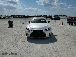 2023 Lexus IS with VIN JTHCA1D27P5125889, listed as a Copart auction lot 50439775 with 2,192 mi miles and Non Repairable. Bid and sale history available at carsss.com. Image 10.
