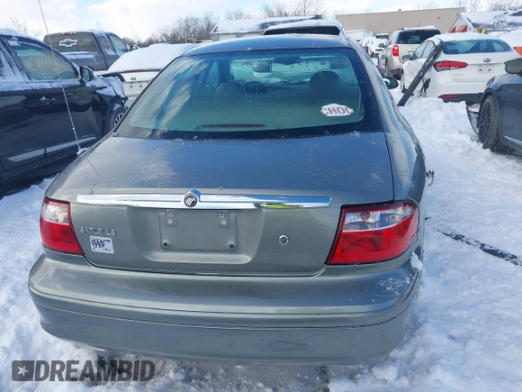2004 Mercury Sable LS Premium with VIN 1MEFM55S04A619587, listed as a IAAI auction lot 41571950 with 125,444 mi miles and . Bid and sale history available at DreamBid. Image 16.