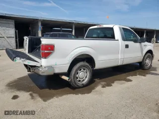 2014 Ford F-150 XL with VIN 1FTNF1CF5EKD21179, listed as a Copart auction lot 48916575 with 150,958 mi miles and Salvage Title. Bid and sale history available at carsss.com. Image 3.