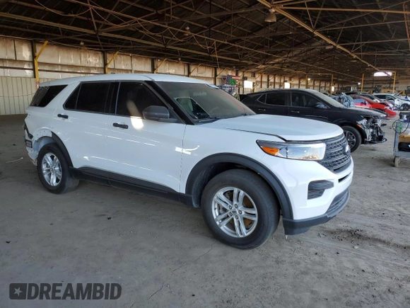 2023 Ford Explorer with VIN 1FMSK8BB6PGA00548, listed as a Copart auction lot 50211455 with 11,191 mi miles and Salvage Title. Bid and sale history available at carsss.com. Image 4.