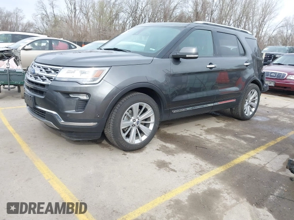 2018 Ford Explorer Limited with VIN 1FM5K8F80JGC27687, listed as a IAAI auction lot 41841793 with 113,147 mi miles and . Bid and sale history available at carsss.com. Image 17.