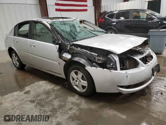 2007 Saturn ION with VIN 1G8AJ55F97Z134565, listed as a Copart auction lot 51500145 with 0 mi miles and Salvage Title. Bid and sale history available at carsss.com. Image 4.