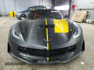 2019 Chevrolet Corvette Grand Sport 2LT with VIN 1G1YY2D76K5122682, listed as a Copart auction lot 46515735 with 7,538 mi miles and Salvage Title. Bid and sale history available at carsss.com. Image 5.