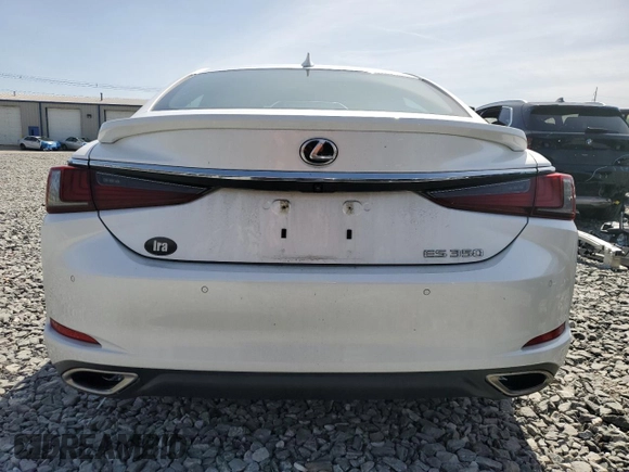 2023 Lexus ES 350 with VIN 58ADZ1B11PU150953, listed as a Copart auction lot 51323415 with 20,325 mi miles and Salvage Title. Bid and sale history available at DreamBid. Image 6.