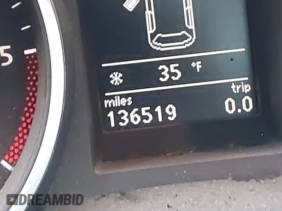 2011 Volkswagen Jetta SportWagen TDI with VIN 3VWPL7AJ3BM649844, listed as a IAAI auction lot 41123210 with 136,519 mi miles. Bid and sale history available at carsss.com. Image 15.