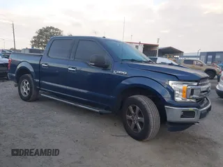 2018 Ford F-150 XL with VIN 1FTEW1EG8JFE43110, listed as a IAAI auction lot 41079835 with 118,188 mi miles. Bid and sale history available at carsss.com. Image 1.