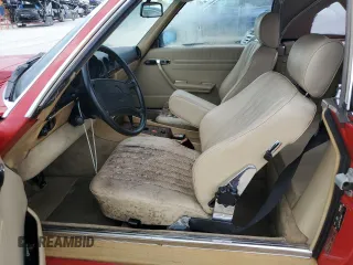 1989 Mercedes-Benz 560 with VIN WDBBA48D1KA100530, listed as a Copart auction lot 74240804 with Not Provided miles and Salvage Title. Bid and sale history available at carsss.com. Image 7.