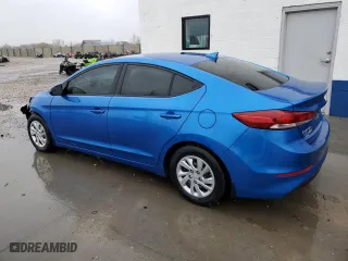 2017 Hyundai Elantra SE with VIN KMHD74LF9HU410431, listed as a Copart auction lot 47257335 with 99,542 mi miles and Salvage Title. Bid and sale history available at carsss.com. Image 2.