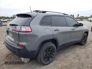 2023 Jeep Cherokee Altitude Lux with VIN 1C4PJMMB0PD115196, listed as a Copart auction lot 41528365 with 27,059 mi miles and Salvage Title. Bid and sale history available at carsss.com. Image 3.