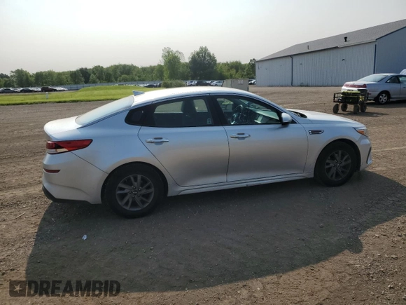 2020 Kia Optima LX with VIN 5XXGT4L35LG450278, listed as a Copart auction lot 59276525 with 75,600 mi miles and Salvage title. Bid and sale history available at DreamBid. Image 3.