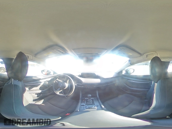 2021 Mazda 3 S with VIN 3MZBPAAL6MM254248, listed as a Copart auction lot 80658484 with 46,838 mi miles and Salvage title. Bid and sale history available at DreamBid. Image 13.