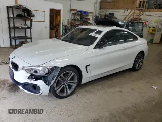 2014 BMW 4 Series 428i xDrive with VIN WBA3N5C52EF715673, listed as a Copart auction lot 85429034 with 74,547 mi miles and Salvage Title. Bid and sale history available at DreamBid. Image 1.