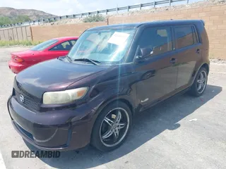 2008 Scion xB with VIN JTLKE50E681014837, listed as a IAAI auction lot 42160218 with 142,966 mi miles. Bid and sale history available at carsss.com. Image 2.