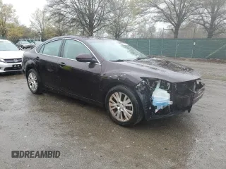 2009 Mazda 6 i Touring with VIN 1YVHP82A395M19375, listed as a Copart auction lot 51672745 with 136,757 mi miles and Salvage Title. Bid and sale history available at carsss.com. Image 4.