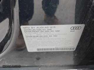 2015 Audi Q5 Premium Plus with VIN WA1LFAFP8FA099671, listed as a IAAI auction lot 42041178 with 169,242 mi miles. Bid and sale history available at carsss.com. Image 9.