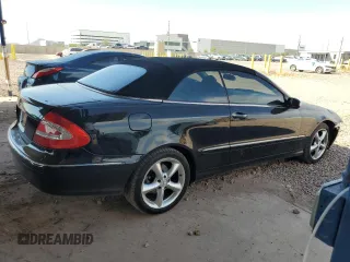 2005 Mercedes-Benz CLK-Class 3.2L with VIN WDBTK65G15T043122, listed as a Copart auction lot 75475594 with 106,537 mi miles and Salvage Title. Bid and sale history available at carsss.com. Image 3.