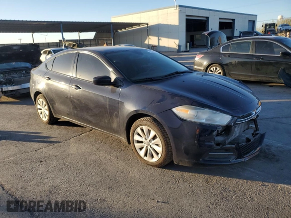 2015 Dodge Dart Aero with VIN 1C3CDFDH0FD243494, listed as a Copart auction lot 82351784 with 111,664 mi miles and Salvage Title. Bid and sale history available at DreamBid. Image 4.