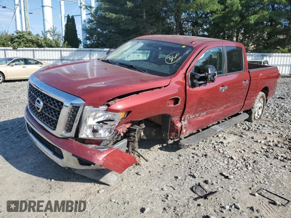 2017 Nissan Titan XD SV with VIN 1N6BA1F49HN535488, listed as a Copart auction lot 66770664 with 137,638 mi miles and Salvage Title. Bid and sale history available at carsss.com. Image 1.