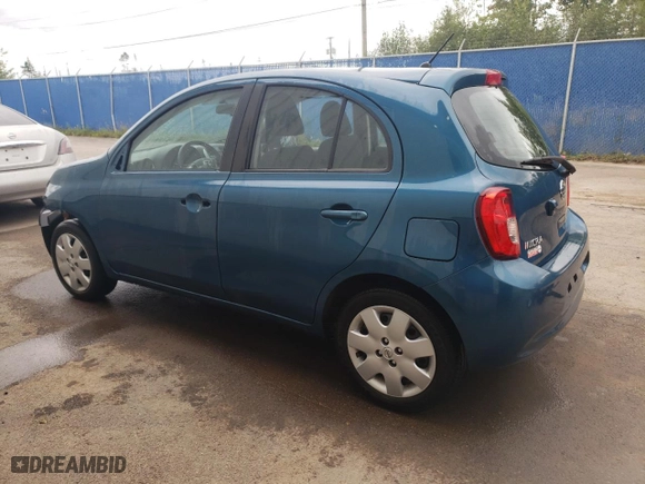 2019 Nissan Micra S with VIN 3N1CK3CP4KL238010, listed as a Copart auction lot 72330344 with 18425 miles and Salvage Title. Bid and sale history available at carsss.com. Image 2.