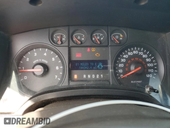 2010 Ford F-150 XL with VIN 1FTEX1EW6AFA56656, listed as a Copart auction lot 54382045 with 144,342 mi miles and Clean Title. Bid and sale history available at carsss.com. Image 9.