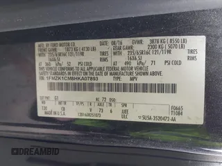 2017 Ford Transit Passenger XL with VIN 1FMZK1CM8HKA07893, listed as a IAAI auction lot 41253911 with 98,365 mi miles and . Bid and sale history available at DreamBid. Image 9.