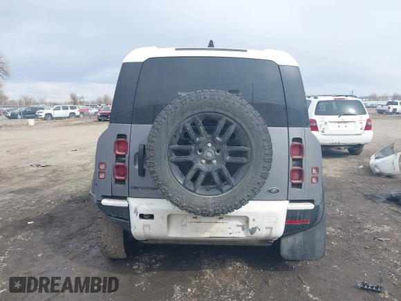 2022 Land Rover Defender S with VIN SALEJERX0N2075186, listed as a IAAI auction lot 41626458 with 79,500 mi miles and . Bid and sale history available at DreamBid. Image 16.