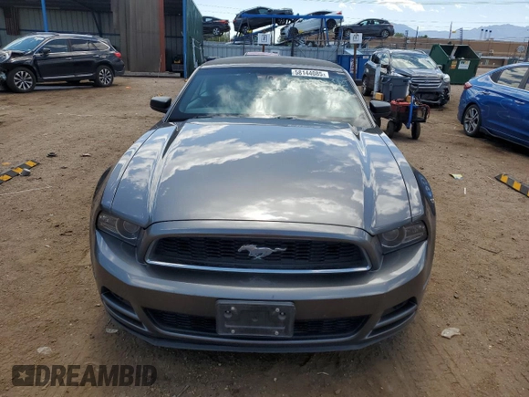 2014 Ford Mustang V6 with VIN 1ZVBP8EM4E5250198, listed as a Copart auction lot 58144085 with 154,677 mi miles and Salvage title. Bid and sale history available at DreamBid. Image 5.