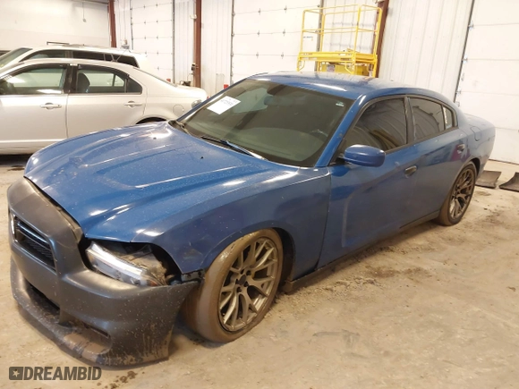 2014 Dodge Charger Police with VIN 2C3CDXAT5EH218901, listed as a IAAI auction lot 41723531 with 216,643 mi miles. Bid and sale history available at carsss.com. Image 2.