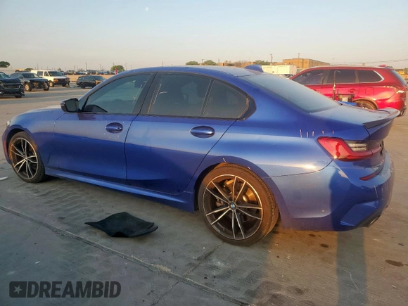 2021 BMW 3 Series 330i z VIN 3MW5R1J08M8B56862, wystawiony jako Copart lot #52976585 z przebiegiem 41 867 mil mil oraz Czysty tytuł • Clean title. Historia ofert i sprzedaży dostępna na DreamBid. Obrazek 2.