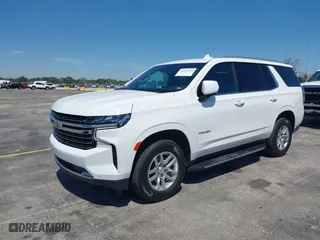 2023 Chevrolet Tahoe LT with VIN 1GNSCNKD2PR295967, listed as a IAAI auction lot 41859502 with 47,476 mi miles. Bid and sale history available at carsss.com. Image 2.