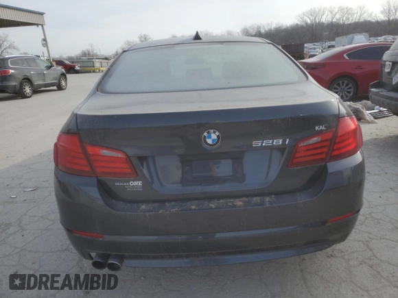2013 BMW 5 Series 528i xDrive with VIN WBAXH5C57DD113791, listed as a Copart auction lot 80274744 with 170,905 mi miles and Clean title. Bid and sale history available at DreamBid. Image 6.