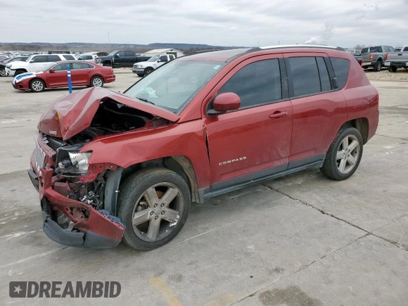 2014 Jeep Compass High Altitude with VIN 1C4NJCEA3ED912207, listed as a Copart auction lot 46039205 with 139,669 mi miles and Salvage Title. Bid and sale history available at carsss.com. Image 1.