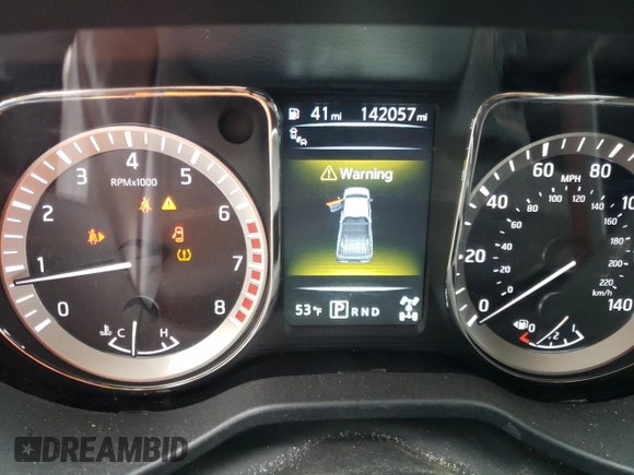 2017 Nissan Titan XD SL with VIN 1N6AA1F41HN548361, listed as a Copart auction lot 84654174 with 142,057 mi miles and Salvage Title. Bid and sale history available at carsss.com. Image 9.