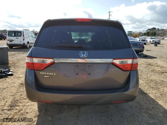 2012 Honda Odyssey EX with VIN 5FNRL5H42CB013373, listed as a Copart auction lot 48988625 with 199,119 mi miles and Salvage Title. Bid and sale history available at carsss.com. Image 6.