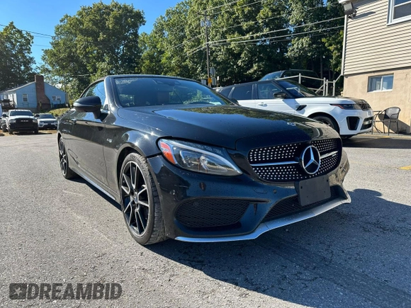 2017 Mercedes-Benz C 43 AMG with VIN WDDWK6EB8HF541457, listed as a Copart auction lot 73664584 with 133,312 mi miles and Clean title. Bid and sale history available at DreamBid. Image 4.