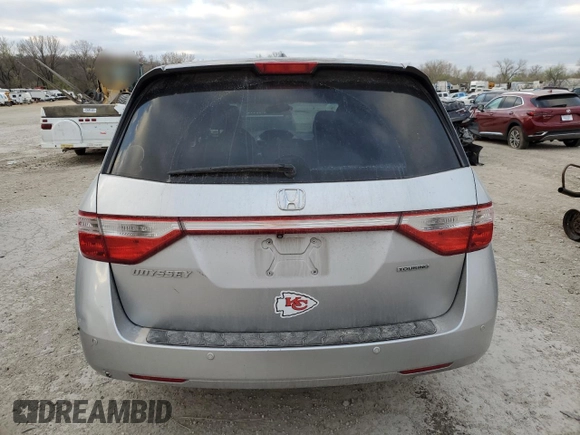 2012 Honda Odyssey Touring with VIN 5FNRL5H93CB114322, listed as a Copart auction lot 50516135 with 300,071 mi miles and Salvage Title. Bid and sale history available at carsss.com. Image 6.
