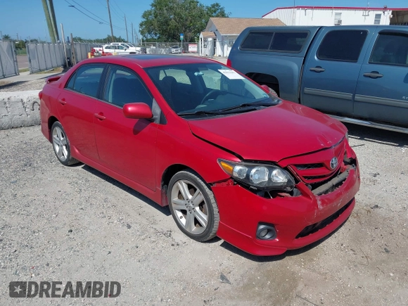 2013 Toyota Corolla L with VIN 2T1BU4EE6DC983318, listed as a IAAI auction lot 42013381 with 189,649 mi miles. Bid and sale history available at carsss.com. Image 1.