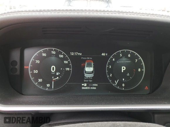 2017 Land Rover Range Rover with VIN SALGS5FE0HA347089, listed as a Copart auction lot 52386705 with 66,835 mi miles and Salvage title. Bid and sale history available at DreamBid. Image 9.