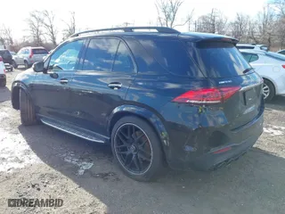 2021 Mercedes-Benz GLE with VIN 4JGFB6BB8MA302153, listed as a IAAI auction lot 41587407 with 68,116 mi miles. Bid and sale history available at carsss.com. Image 3.
