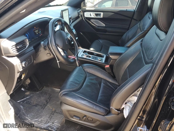 2021 Ford Explorer ST with VIN 1FM5K8GCXMGC27915, listed as a Copart auction lot 48021515 with 42,838 mi miles and Salvage Title. Bid and sale history available at carsss.com. Image 7.