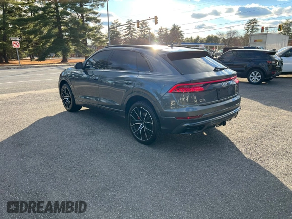 2019 Audi Q8 Premium Plus with VIN WA1EVAF13KD030516, listed as a Copart auction lot 83490714 with 100,199 mi miles and Clean Title. Bid and sale history available at carsss.com. Image 3.