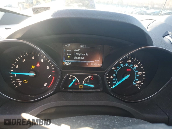 2015 Ford Escape Titanium with VIN 1FMCU9J98FUA48085, listed as a Copart auction lot 53668985 with 205,609 mi miles and Salvage Title. Bid and sale history available at carsss.com. Image 9.