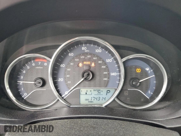 2016 Toyota Corolla L z VIN 5YFBURHE8GP497400, wystawiony jako Copart lot #50874305 z przebiegiem 174 314 mil mil oraz Szkoda całkowita • Salvage title. Historia ofert i sprzedaży dostępna na DreamBid. Obrazek 9.