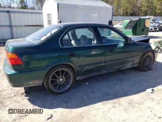 2000 Honda Civic LX z VIN 1HGEJ6672YL068550, wystawiony jako Copart lot #43156234 z przebiegiem 258 216 mil mil oraz Szkoda całkowita • Salvage title. Historia ofert i sprzedaży dostępna na DreamBid. Obrazek 3.